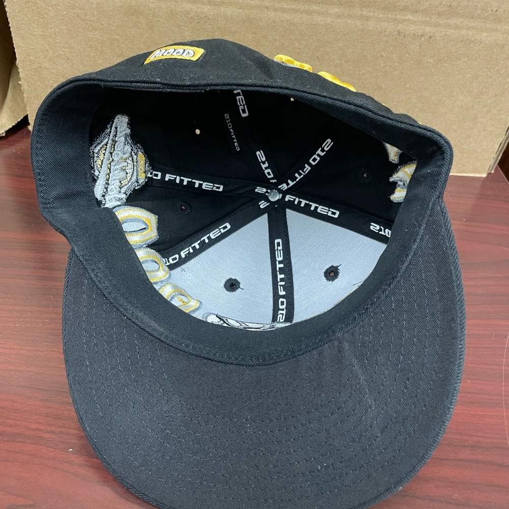 MOOD SWINGS Not In The Mood Fitted Cap BATMAN Style Small Medium Stretch Fit - Picture 6 of 8